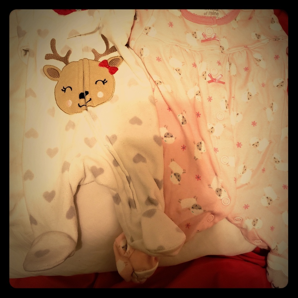 Newborn pajamas (onesies)